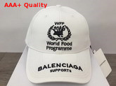 Balenciaga Baseball Cap White Replica
