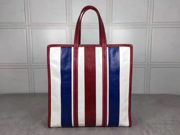 Balenciaga Bazar Shopper M Multicolored Stripes For Sale