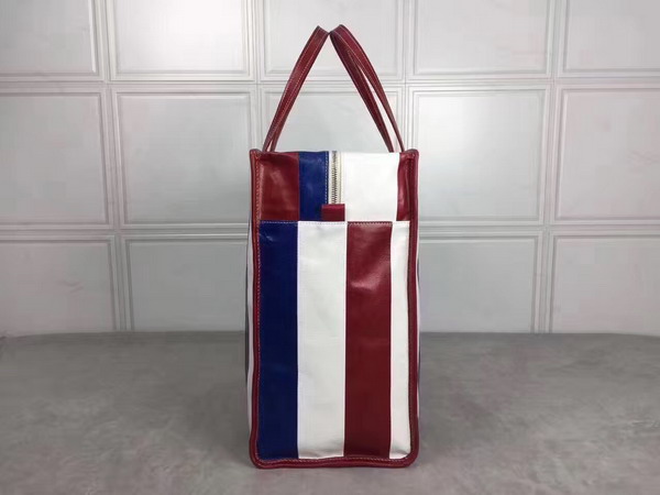 Balenciaga Bazar Shopper M Multicolored Stripes For Sale