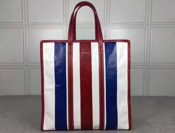 Balenciaga Bazar Shopper M Multicolored Stripes For Sale