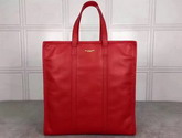 Balenciaga Bazar Shopper M Red Soft Crafted Vintage Lambskin For Sale