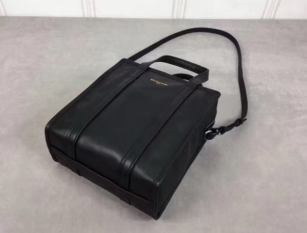 Balenciaga Bazar Shopper XS Black Soft Crafted Vintage Lambskin For Sale