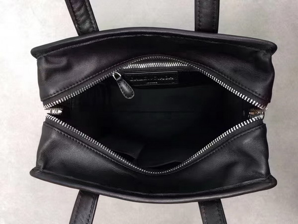 Balenciaga Bazar Shopper XS Black Soft Crafted Vintage Lambskin For Sale