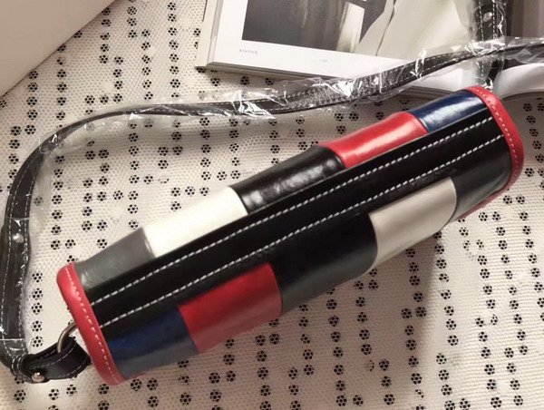 Balenciaga Bazar Strap Clutch Multicolour Arena Leather For Sale
