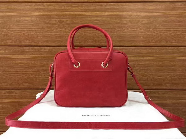 Balenciaga Blanket Square S Red Lambskin For Sale