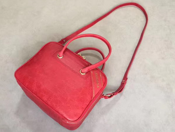 Balenciaga Blanket Square S Red Lambskin For Sale