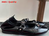 Balenciaga City Ballerina in Black Arena Lambskin Replica