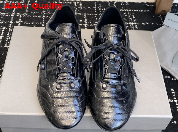 Balenciaga City Sneaker in Black Sheepskin Replica