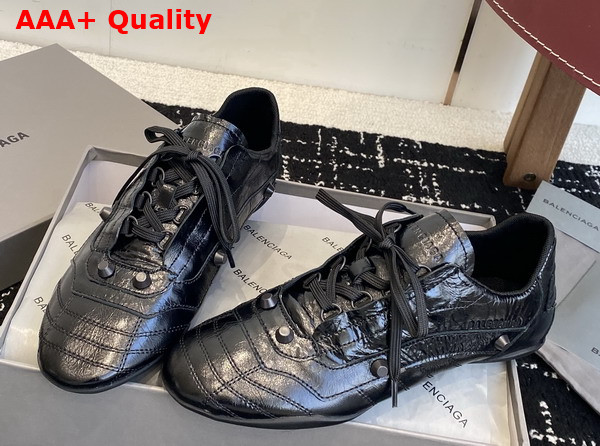 Balenciaga City Sneaker in Black Sheepskin Replica