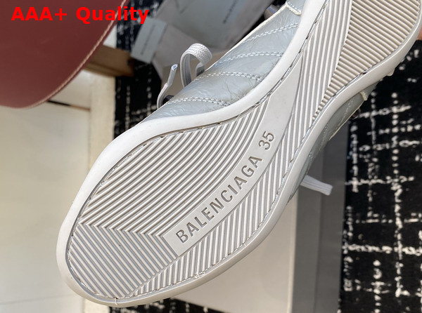 Balenciaga City Sneaker in Grey Sheepskin Replica