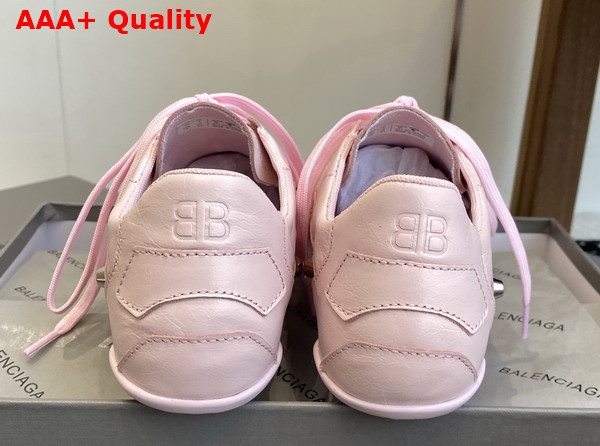 Balenciaga City Sneaker in Petal Pink Sheepskin Replica