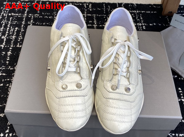 Balenciaga City Sneaker in White Sheepskin Replica