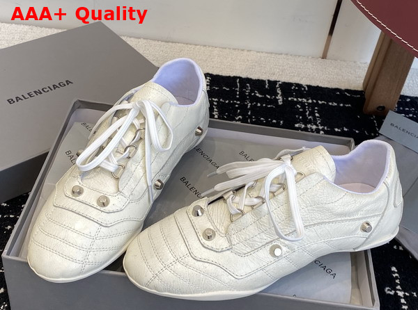Balenciaga City Sneaker in White Sheepskin Replica