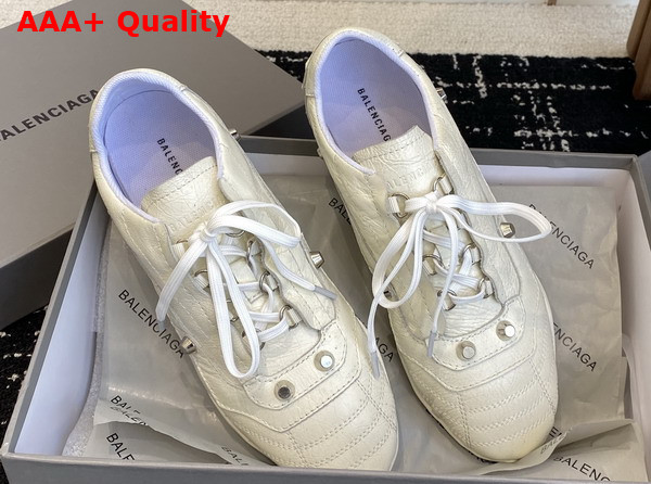 Balenciaga City Sneaker in White Sheepskin Replica