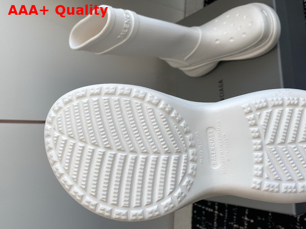 Balenciaga Crocstm Boot in White Rubber Replica