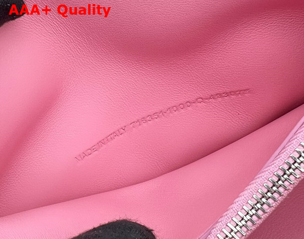 Balenciaga Crush Small Chain Bag Quilted in Pink Crushed Calfskin Aged Silver Hardware Replica