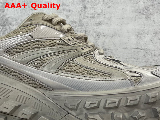 Balenciaga Defender Sneaker in Beige Mesh and Nylon Replica