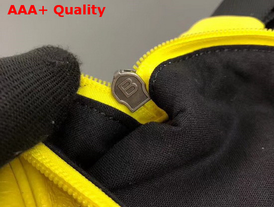 Balenciaga Everyday Belt Pack in Yellow Calfskin Replica