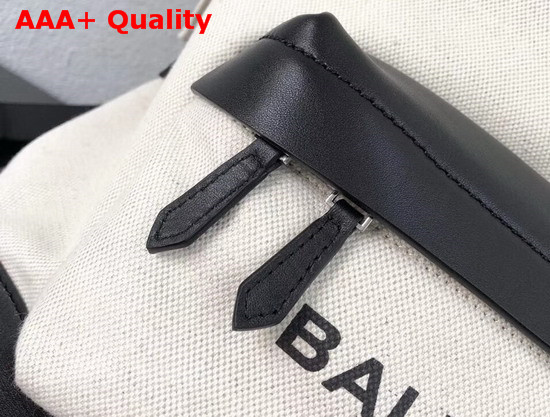 Balenciaga Navy Backpack Natural Cotton Canvas Replica