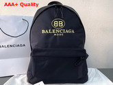 Balenciaga Explorer Backpack Navy Balenciaga Mode Embroidered Backpack Replica