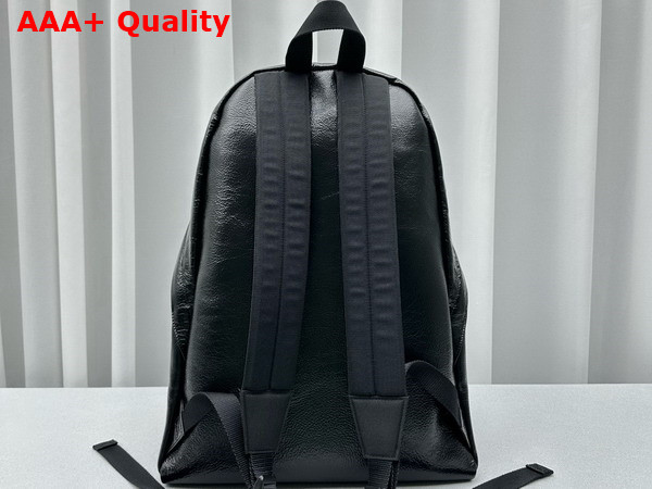 Balenciaga Explorer Backpack in Black Arena Lambskin Replica