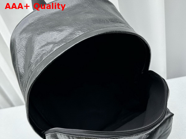 Balenciaga Explorer Backpack in Black Arena Lambskin Replica
