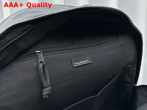 Balenciaga Explorer Backpack in Black Arena Lambskin Replica
