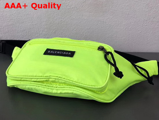 Balenciaga Explorer Belt Pack Apple Green Nylon Replica
