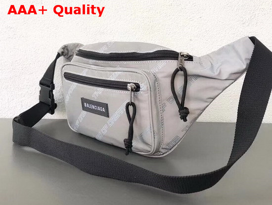 Balenciaga Explorer Belt Pack The Power of Dream Light Grey Replica