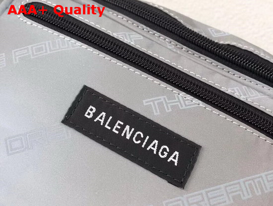 Balenciaga Explorer Belt Pack The Power of Dream Light Grey Replica