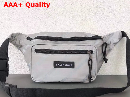 Balenciaga Explorer Belt Pack The Power of Dream Light Grey Replica