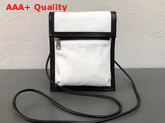 Balenciaga Explorer Pouch Strap White Calfskin Replica