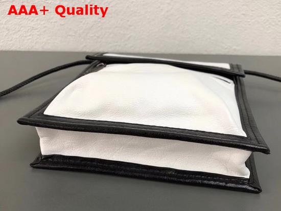 Balenciaga Explorer Pouch Strap White Calfskin Replica