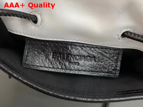 Balenciaga Explorer Pouch Strap White Calfskin Replica