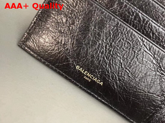 Balenciaga Explorer Square Wallet Chain Black Replica