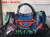 Balenciaga Graffiti Classic City Medium Sized Arena Graffiti All Over Bag Replica