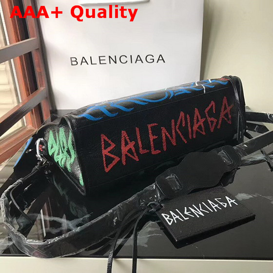 Balenciaga Graffiti Classic City Medium Sized Arena Graffiti All Over Bag Replica