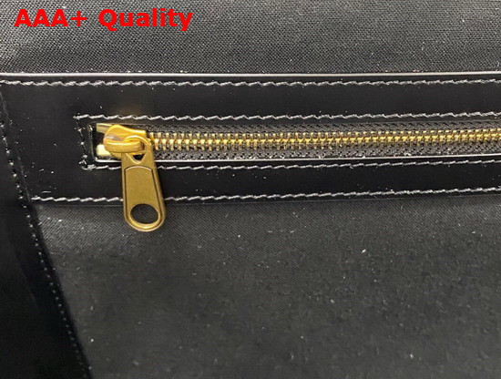 Balenciaga Hardware Large Tote Bag in Light Beige and Black Cotton Canvas Replica