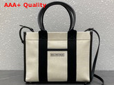 Balenciaga Hardware Small Tote Bag with Strap Beige Replica