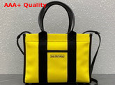 Balenciaga Hardware Small Tote Bag with Strap Yellow Replica