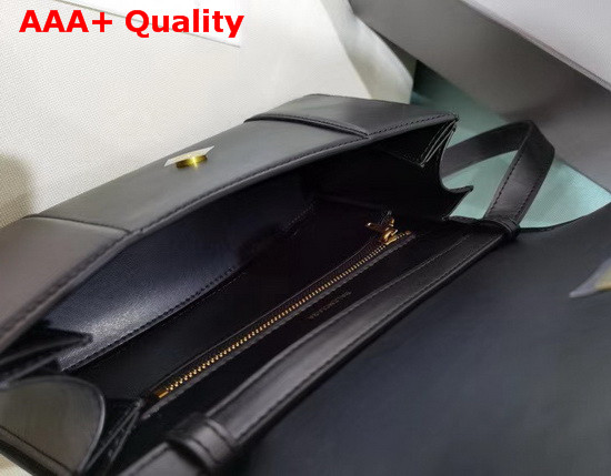 Balenciaga Hourglass Sling Bag Shoulder Bag in Black Box Calfskin Replica
