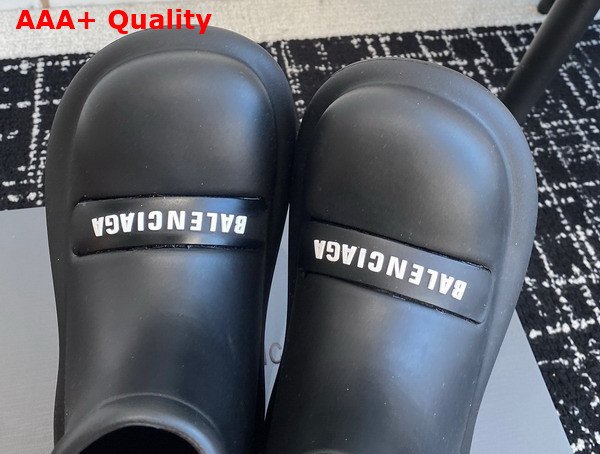 Balenciaga Hummer Rain Boot in Black Rebber Replica