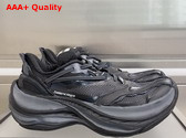 Balenciaga Jet Sneaker in Black TPU and Polyester Replica