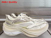 Balenciaga Jet Sneaker in Eggshell TPU and Polyester Replica