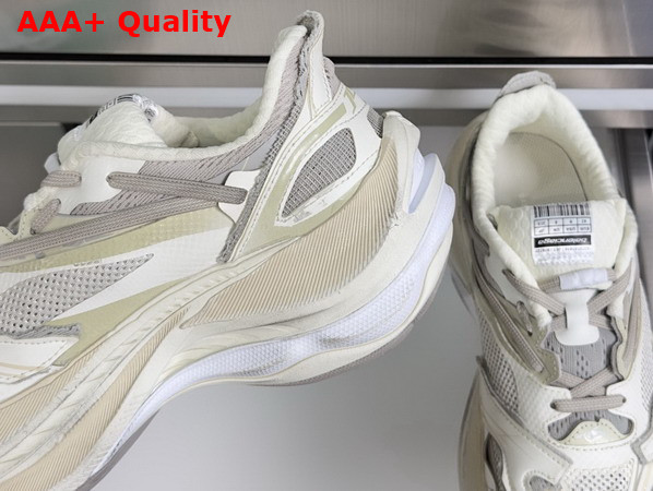 Balenciaga Jet Sneaker in Eggshell TPU and Polyester Replica