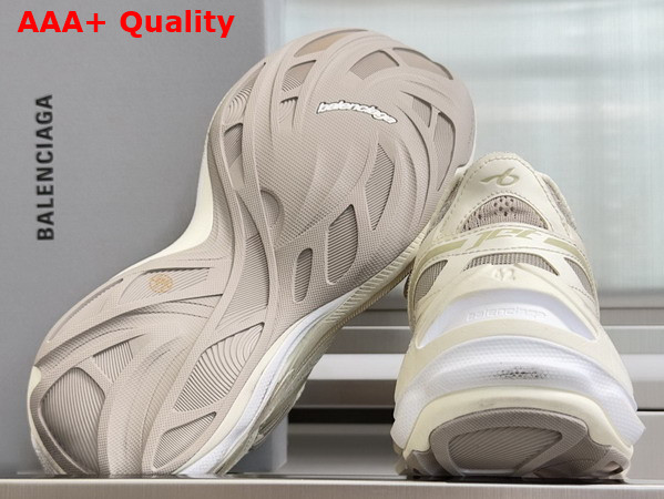 Balenciaga Jet Sneaker in Eggshell TPU and Polyester Replica