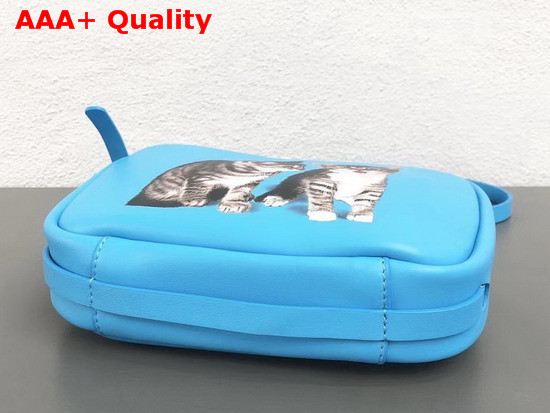 Balenciaga Kitten Everyday Camera Bag XS Lighy Blue Replica