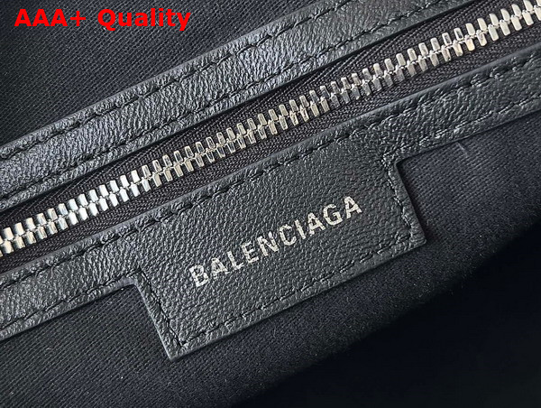 Balenciaga Le Cagole Medium Duffle Bag in Black Arena Lambskin Replica