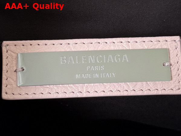 Balenciaga Le City Backpack Mini in Petal Pink Arena Lambskin Replica