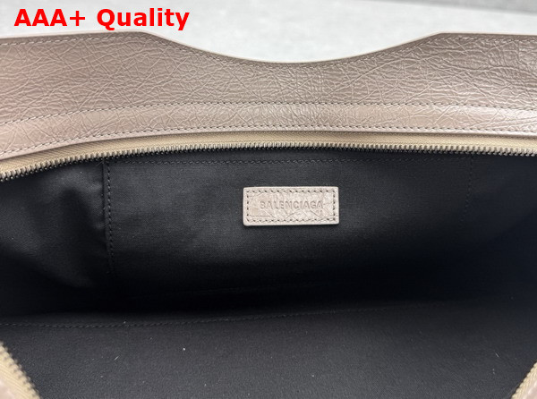 Balenciaga Le City Bag East West in Sesame Arena Storico Lambskin Replica